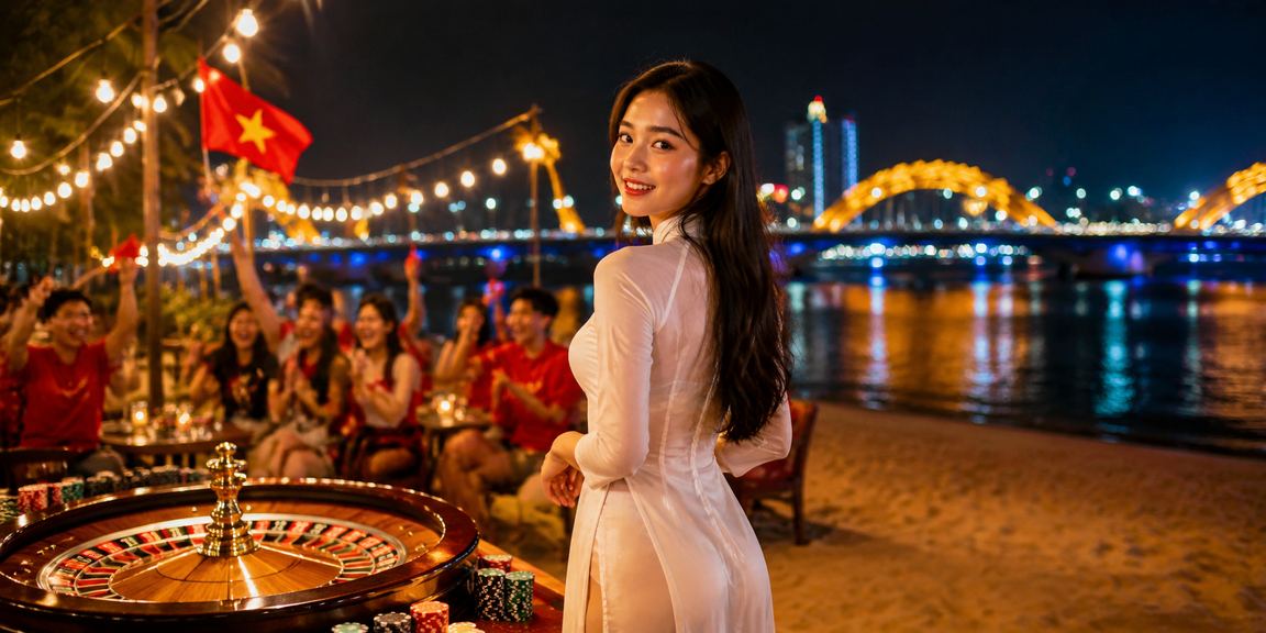 Người dùng tại Đà Nẵng xem giao diện đăng ký giải trí trên mobile